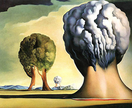 Salvador Dali - Tte nuage