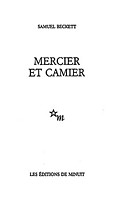 couverture de Mercier et Camier de Samuel Beckett